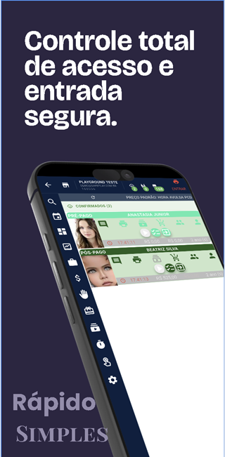 SafePlay - controle total de acesso e entrada segura
